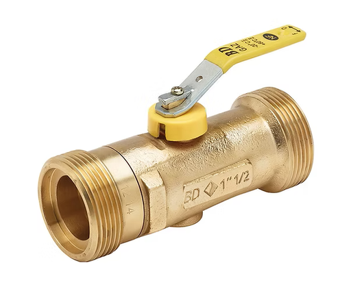 [BAN22013025] ROBINET D ARRET CAL25 500MB M/M JPG 1''1/4 RAC26/34 POIGNEE NF NF078 ROC062 §