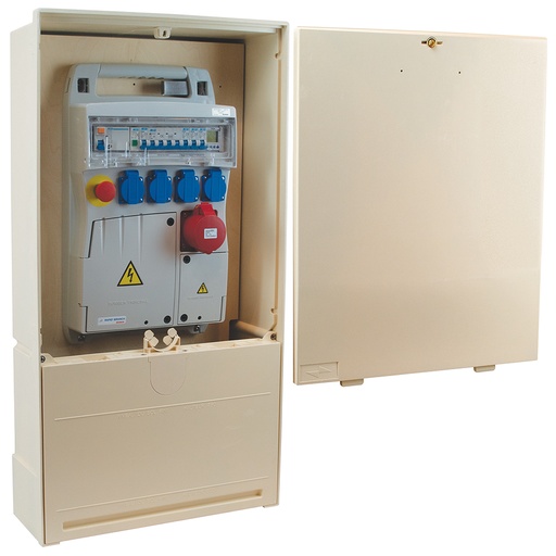 [MICDA890] BORNE 27KVA RAPIDBRANCH BORNIER 1A/2D TRI 
PRISES 4 MONO 16A +1 TRI 32A +1 MONO