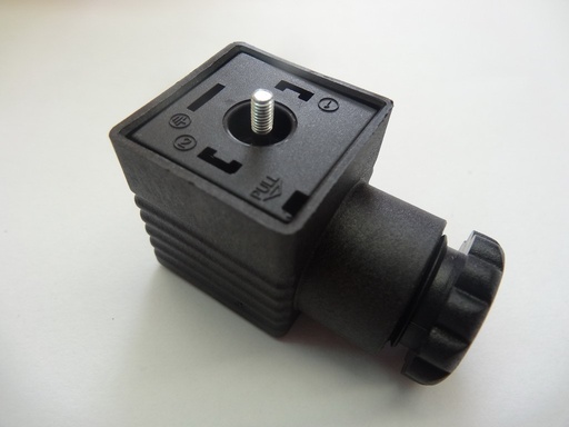 [TECZV033] CONNECTEUR ELECTROVANNE TT DIAMETRE POUR BOBINE 12/24 VAC SANS CONDENSATEUR