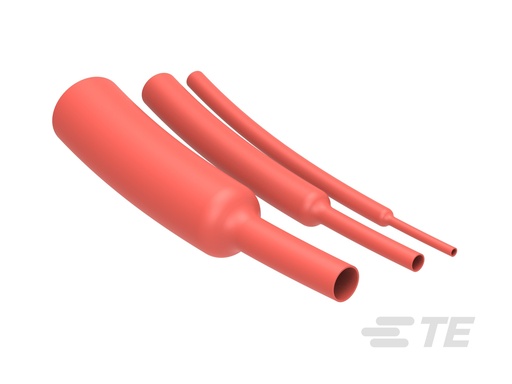 [TYC135937-2] GAINE THERMORETRACTABLE PAROI MINCE CGPT 38/19 ROUGE 1M