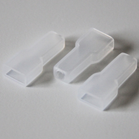 [TYC2037525-2] EMBOUT DE RACCORDEMENT ISOLE POST ISOLANT CLIP 6.35 DROIT